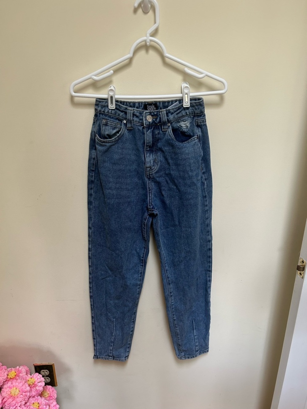Classic High-Waist Blue Women’s Jeans